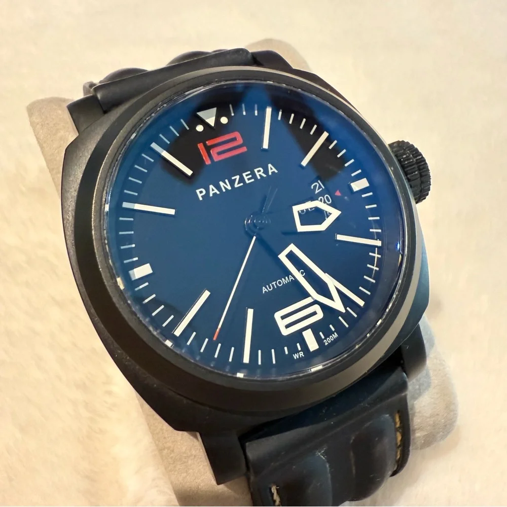 PANZERA Aquamarine 45 Automatic Wristwatch - Picture 3 of 11